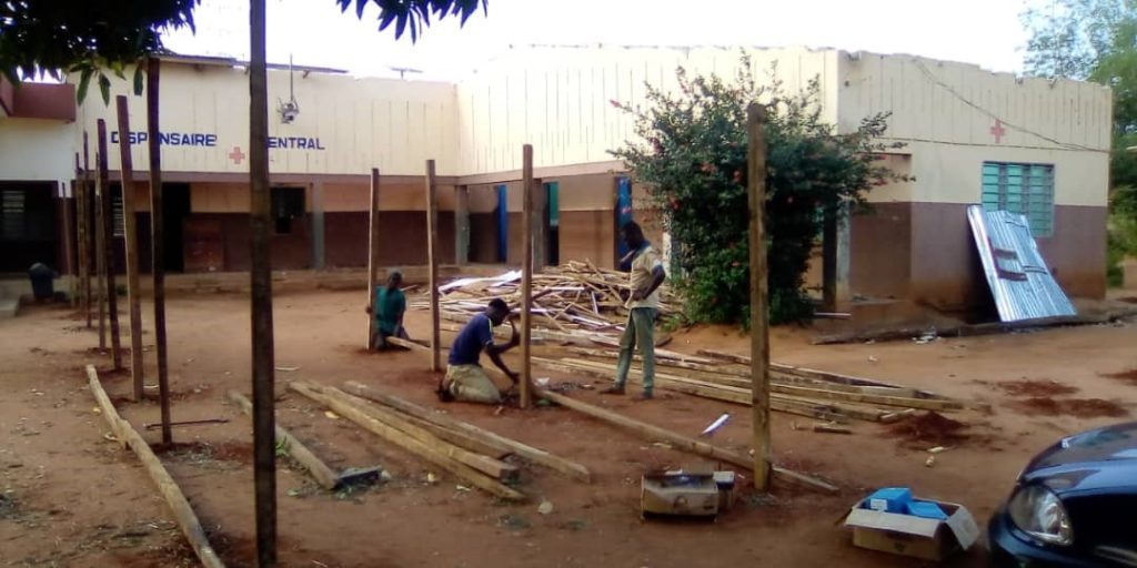 Miniatura de Benín: construimos un nuevo dispensario para el centro de salud de la comuna de Zè
