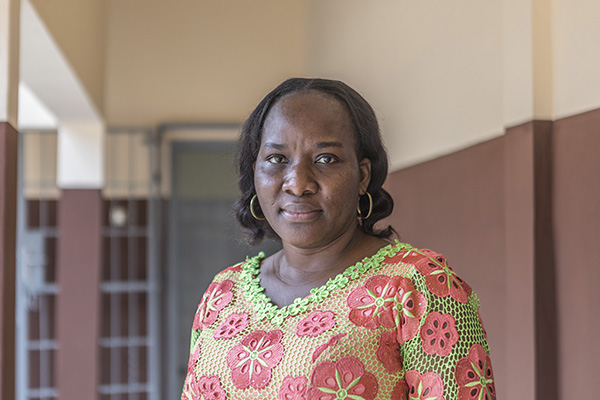 Doctor Josiane Aze, Chief Physician at the Zè commune, Benin