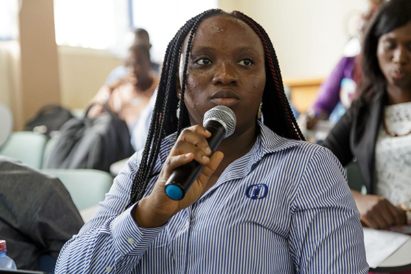 Shirley Victoria Simpson. Investigadora del departamento de bacteriología de los laboratorios Noguchi en Ghana