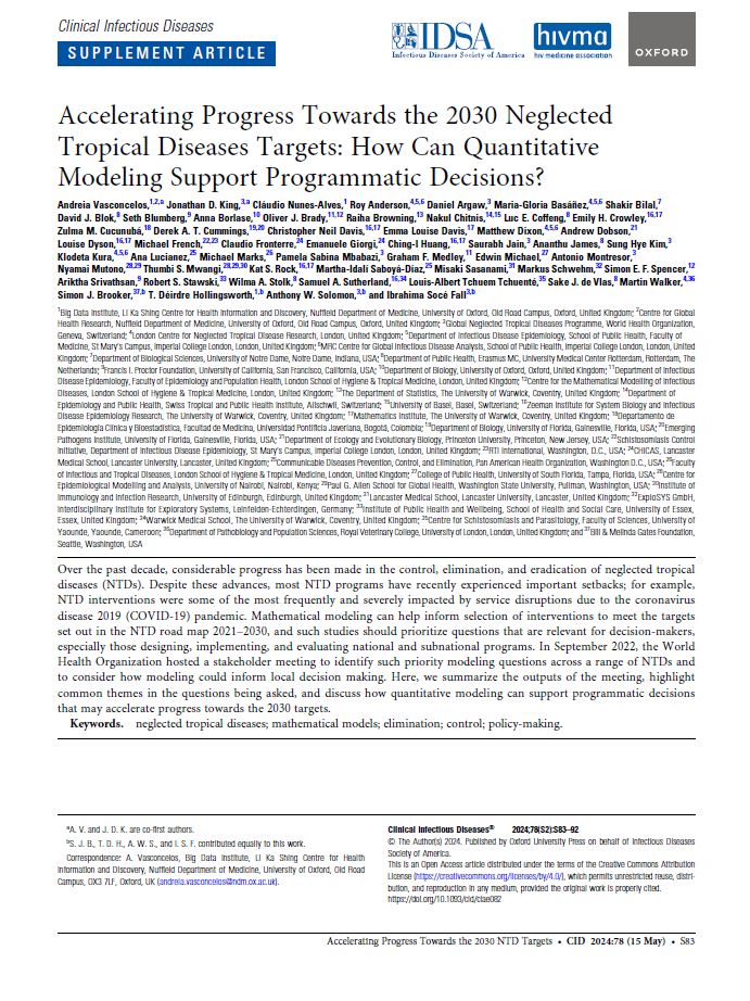 Accelerating Progress Towards the 2030 Neglected Tropical Diseases Targets: How Can Quantitative Modeling Support Programmatic Decisions?